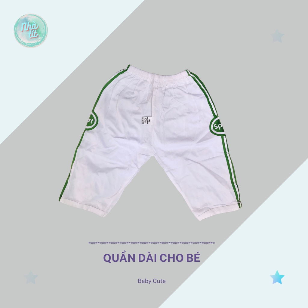 Quần Dài COTTON Cho Bé | CHẤT ĐẸP - GIÁ SIÊU RẺ