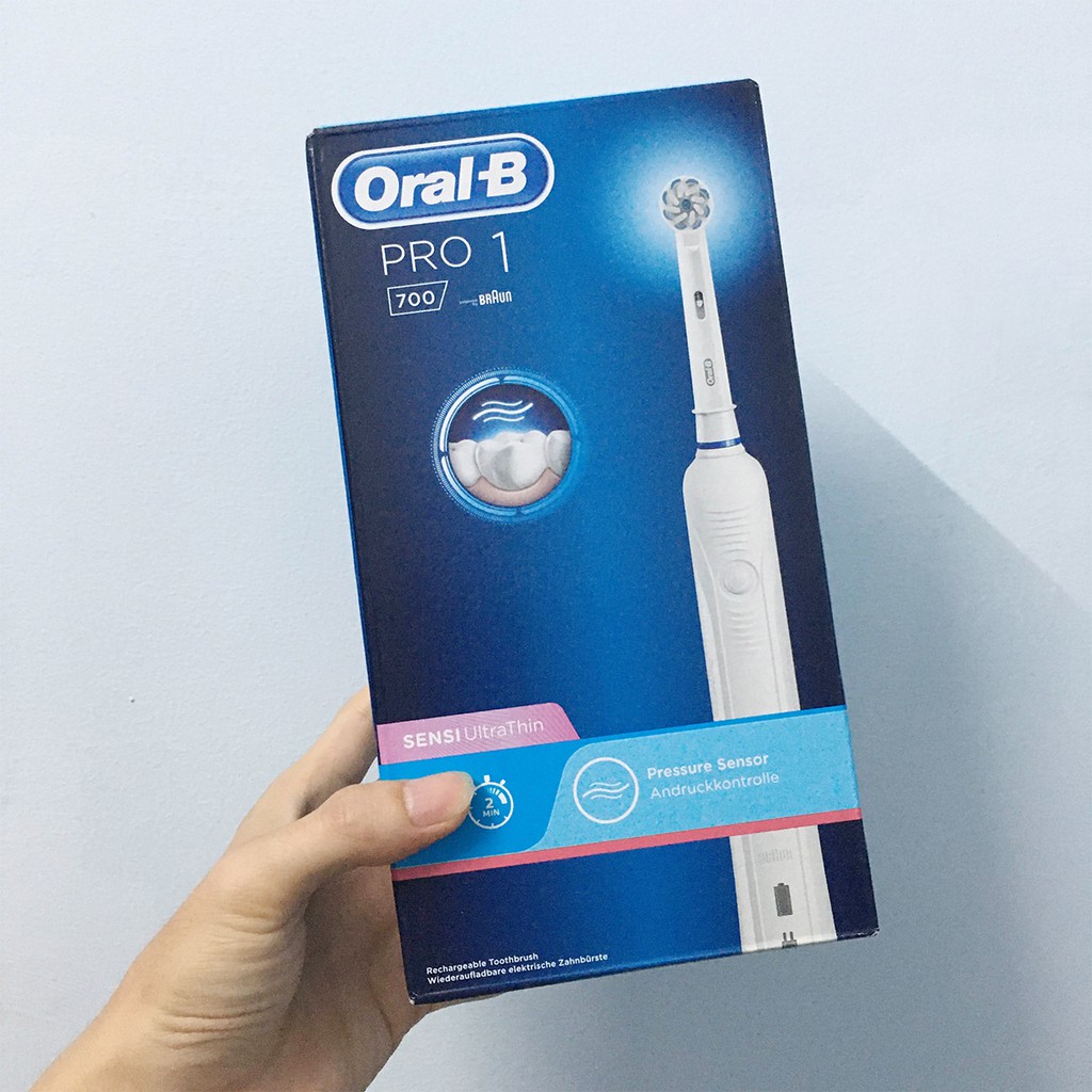 Bàn chải điện Oral-B Pro 600, Pro 700 3D