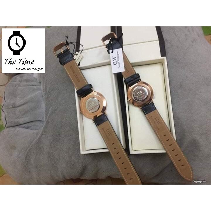 Đồng Hồ Đôi DW Nam Nữ _DW Đôi Daniel Wellington dây da Authentic Fullbox Túi Xách,Hộp,Sách Hướng Dẫn,thẻ,tag check code | BigBuy360 - bigbuy360.vn