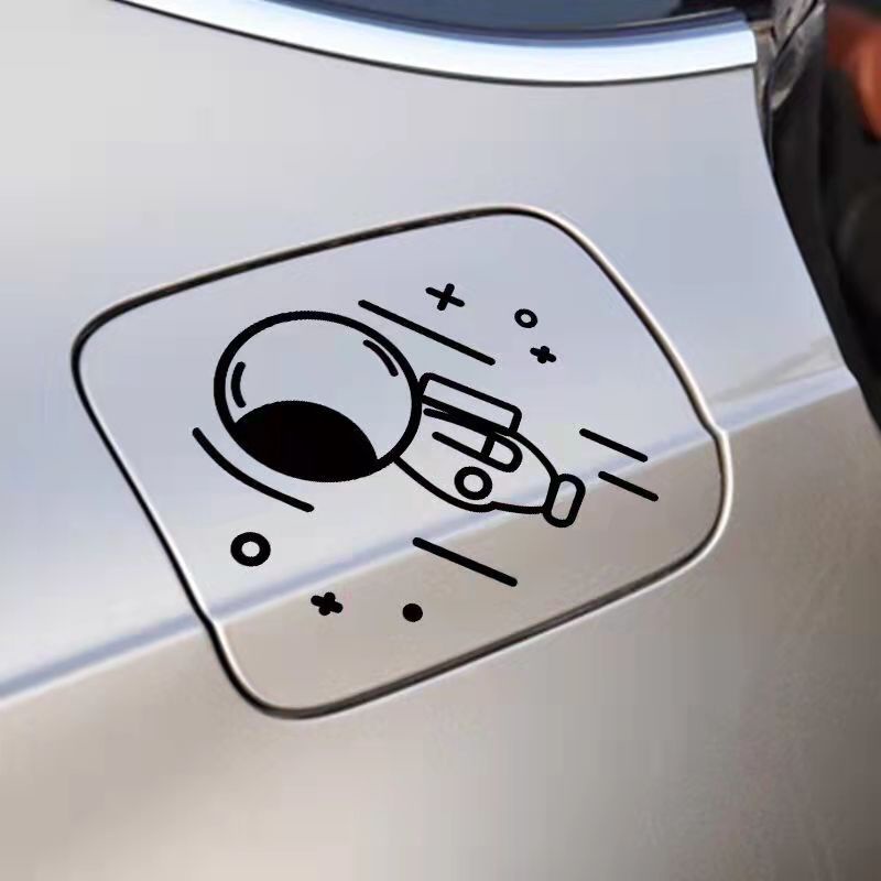 Miếng Dán Phản Quang Chống Nước Hình Phi Hành Gia Cho Xe Máy