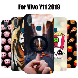 Ốp điện thoại bằng TPU silicon mềm bảo vệ cho Vivo Y11 2019
