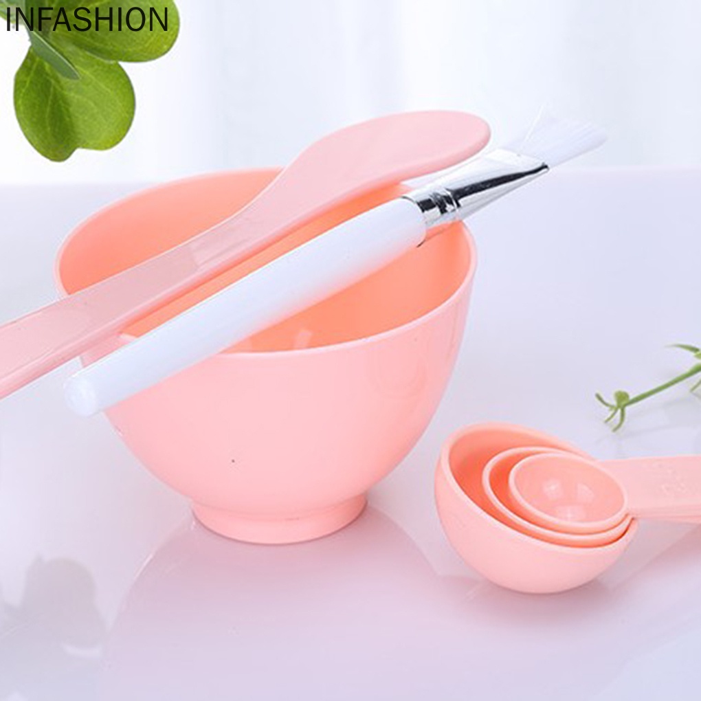 [Hàng mới về] Set 6 dụng cụ trộn đắp mặt nạ diy bằng nhựa tiện dụng