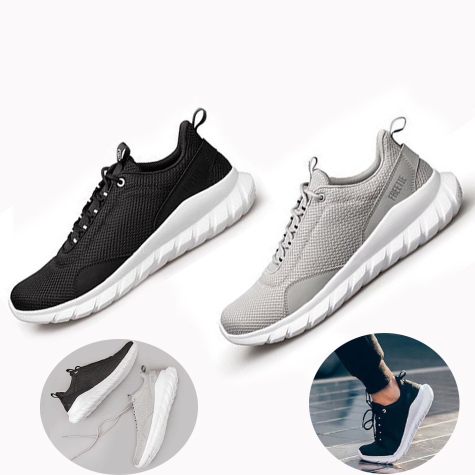 Giày thể thao nam chạy bộ thành phố Xiaomi Freetie-Cigadesign com-Tmi4vn-Full hộp, siêu nhẹ, đế chống trượt, thoáng khí