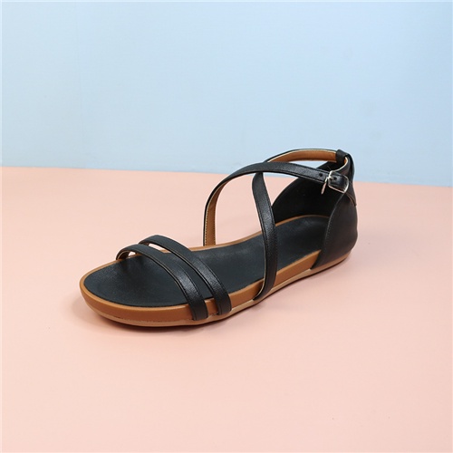 SANDAL QUAI NGANG CHÉO BÍT HẬU