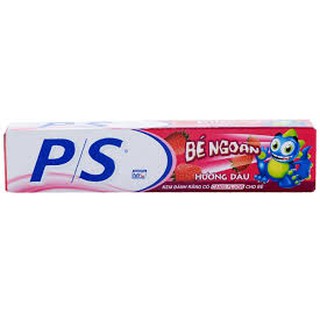 1 hộp kem đánh răng ps dâu cho bé