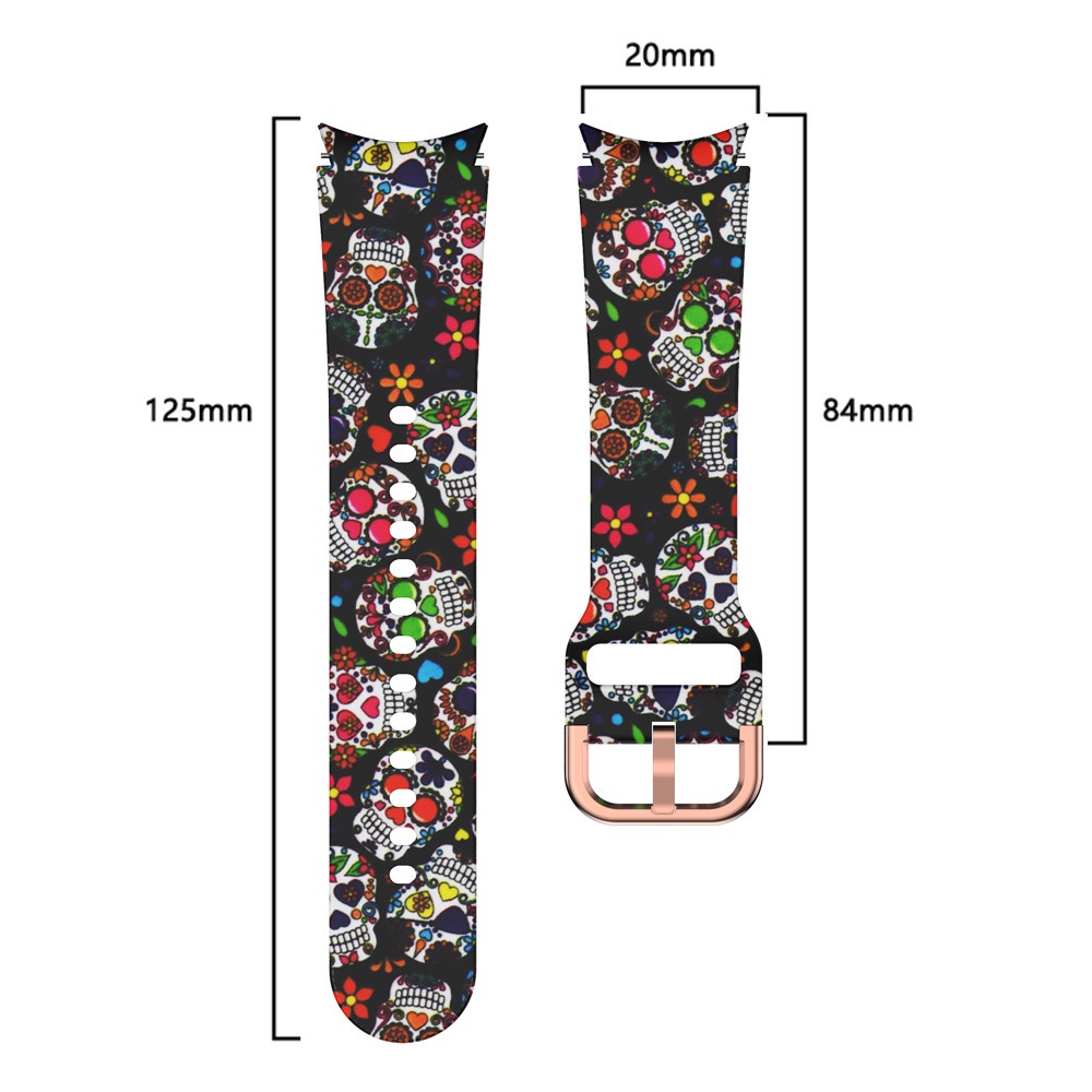 Dây Silicone Thay Thế Cho ĐồNg Hồ Samsung Galaxy Watch 4 5 Pro 40mm 44mm 45mm Classic 42mm 46mm