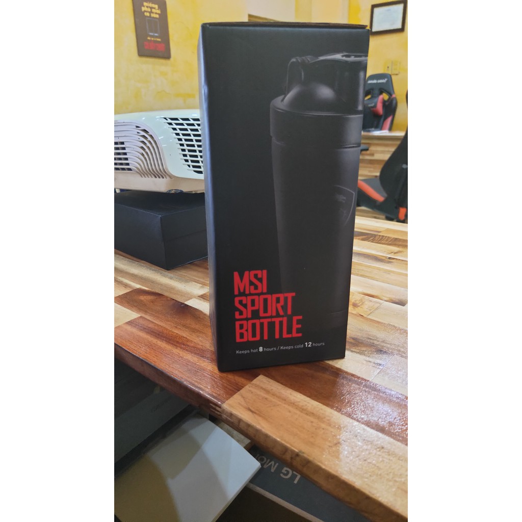 Bình giữ nhiệt Gaming MSI Sport Bottle - Quà tặng chính hãng