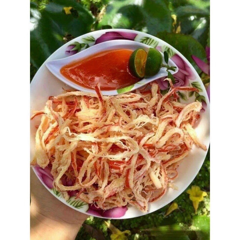 [GIÁ TỐT] 450g MỰC XÉ SỢ Hấp Nước Dừa ❌FREESHIP❌ Xé Cay Loại Ngon loại 1 mực dai thơm | BigBuy360 - bigbuy360.vn