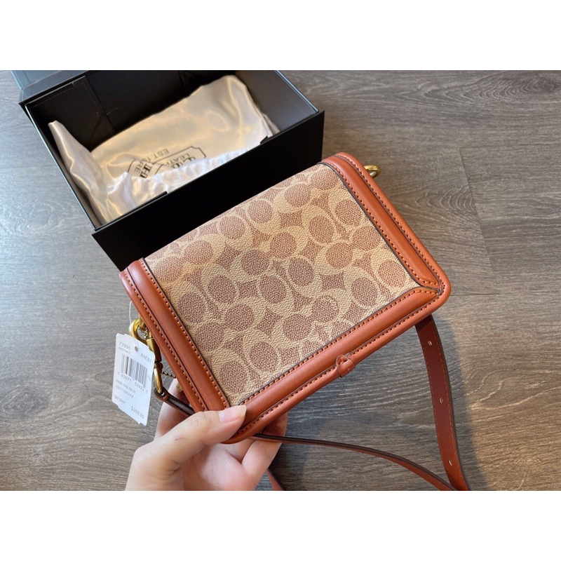 Túi đeo chéo COACH- Hero Shoulder Bag da thật cao cấp Au nhập khẩu new fullbox