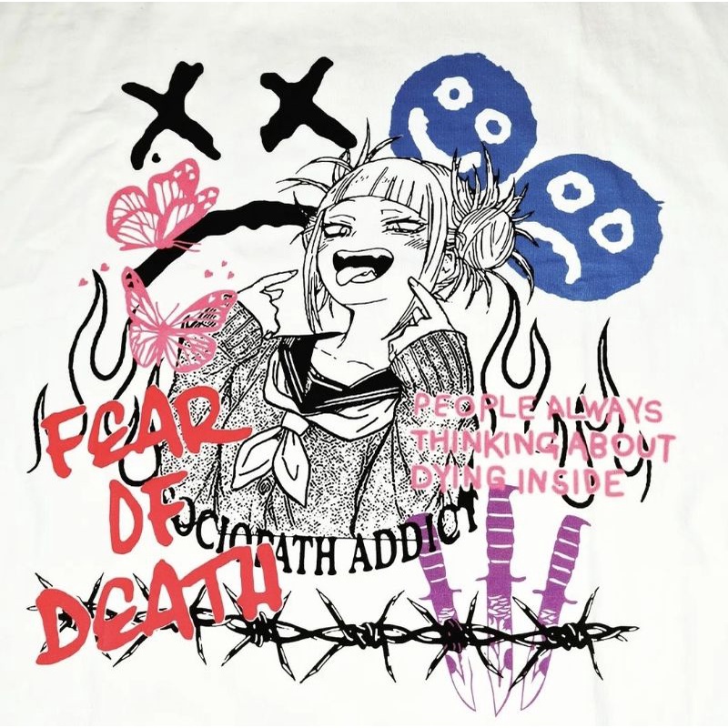 Áo thun oversize TOGA HIMIKO - Áo phông anime unisex nam nữ