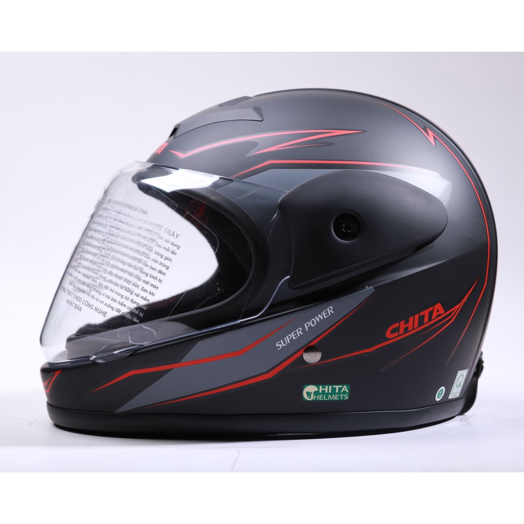 Kính rời Mũ bảo hiểm Fullface CHITA HELMETS CT34