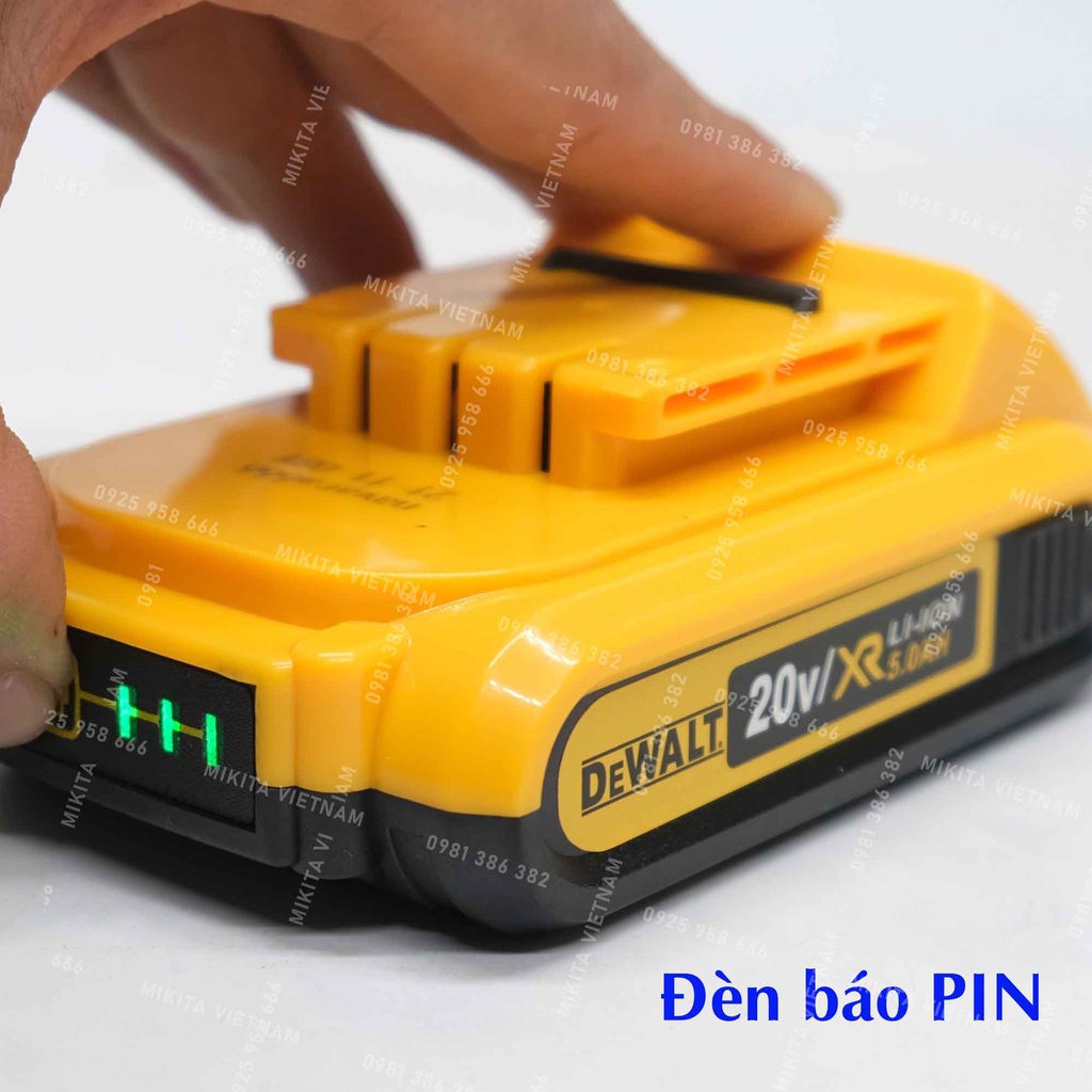 Máy Khoan Pin DEWALT 20V động cơ không chổi than, 3 chức năng khoan kèm bộ 25 chi tiết