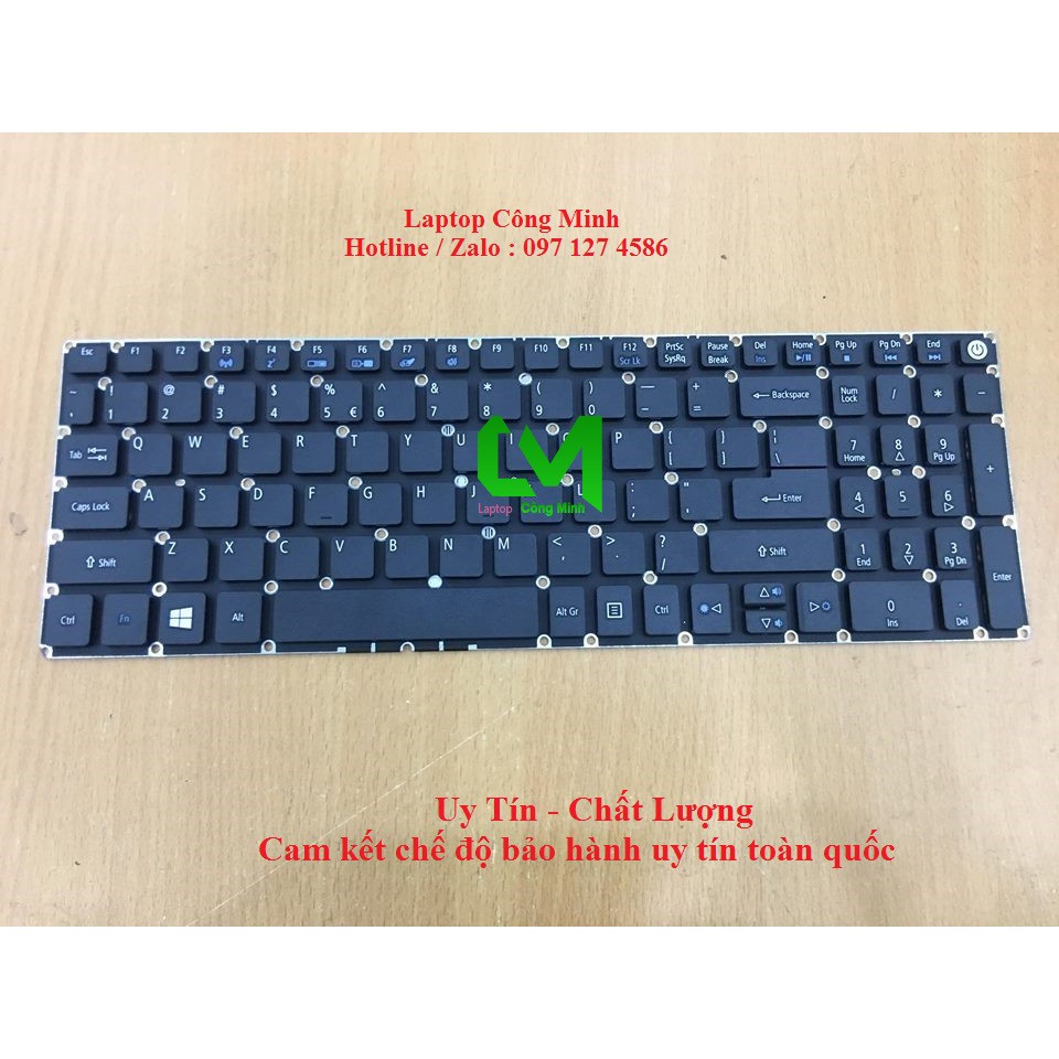 Bàn Phím Laptop ACER E5-573 - Aspire E5 573, E5 574, E5 575, E5 722, F5 521, F5 571, F5 573, V5 591, V3 574, ES1 533 | BigBuy360 - bigbuy360.vn