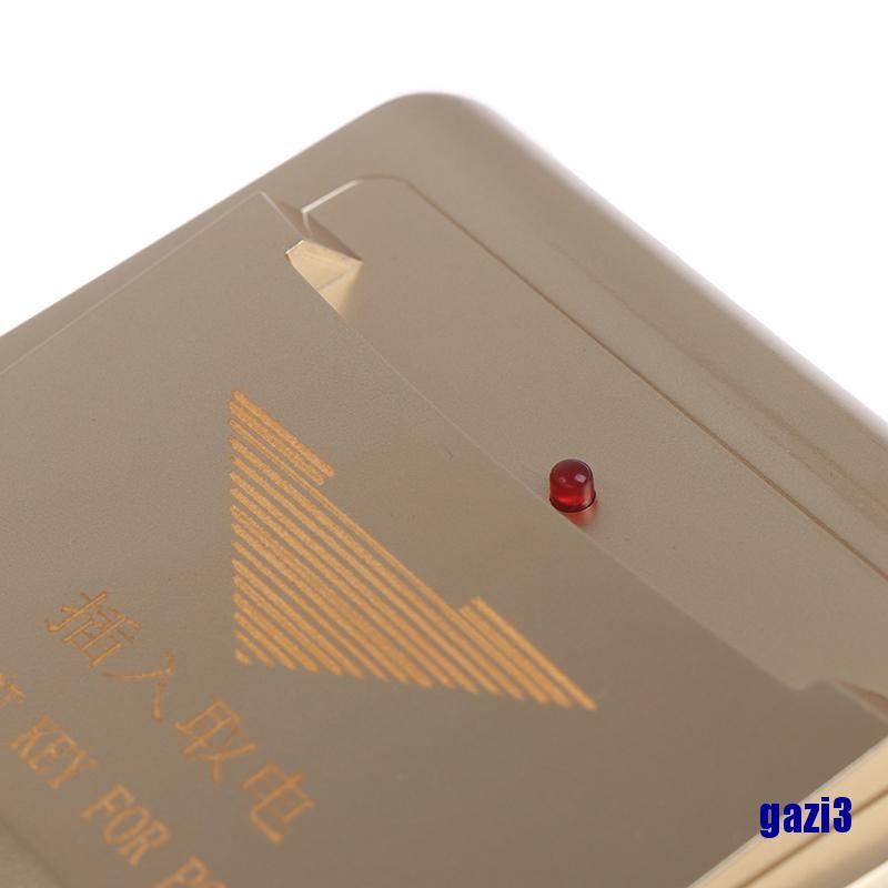 Bộ 3 Công Tắc Gắn Tường Tiết Kiệm Năng Lượng Cho Khách Sạn Giá Đỡ | BigBuy360 - bigbuy360.vn