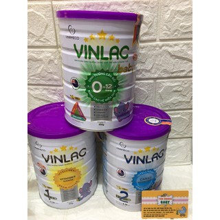 Sữa bột Vinlac gold số 1, 2 lon 400g và 800g
