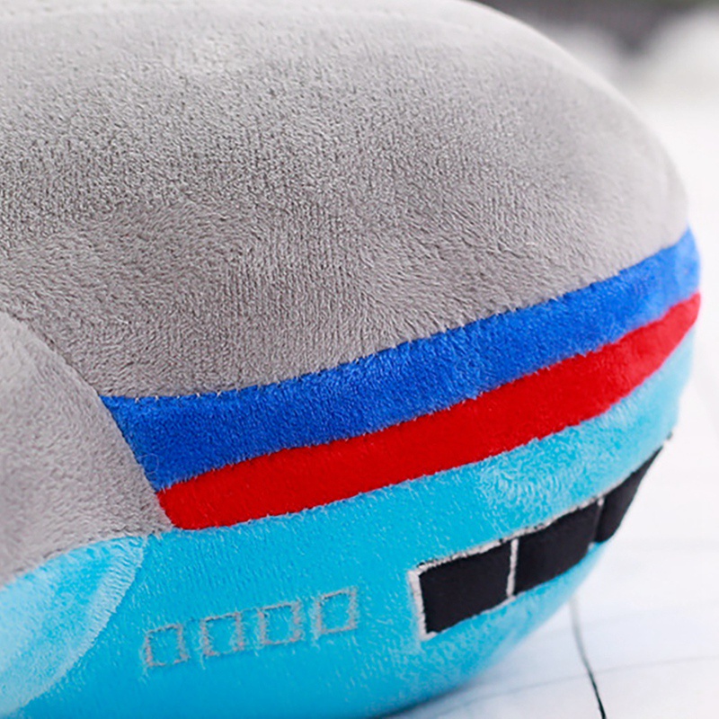 Mới Gối Ôm Nhồi Bông Hình Máy Bay Màu Đỏ Cỡ Lớn 40cm