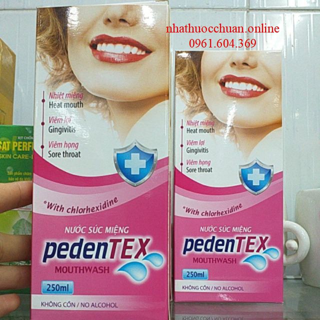 Nước súc miệng Pedentex