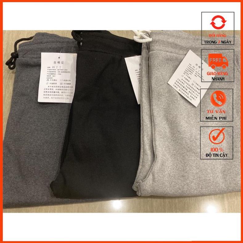 Quần Jogger Len Tăm bo gấu mùa đông ấm ,Quần len tăm phong cách thể thao mã xmtk55