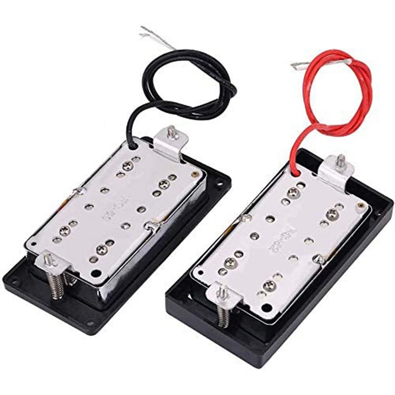 2Pcs Electric Guitar Humbucker Pickups Bridge,Compatible with LP Style Electric Guitar for Guitar Parts Replacement