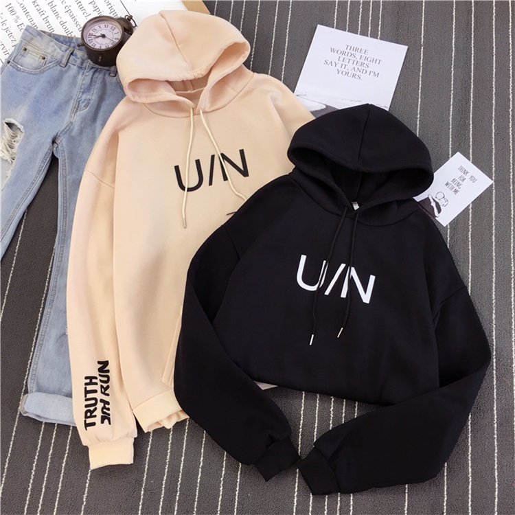 Áo hoodie tay dài phong cách cổ điển thời trang năng động