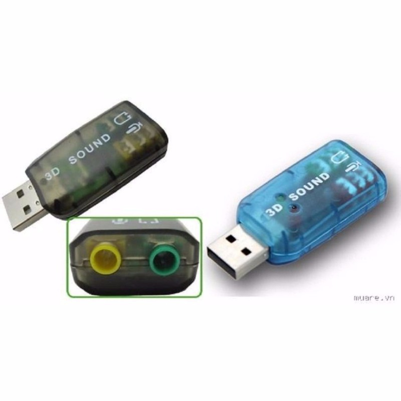 USB ÂM THANH 3D 5.1 USB RA CỔNG ÂM THANH 3.5MM - MrPhukien