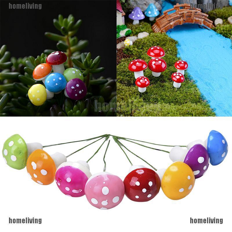 Đồ trang trí Cây Nấm Mini Trang Trí Sân Vườn