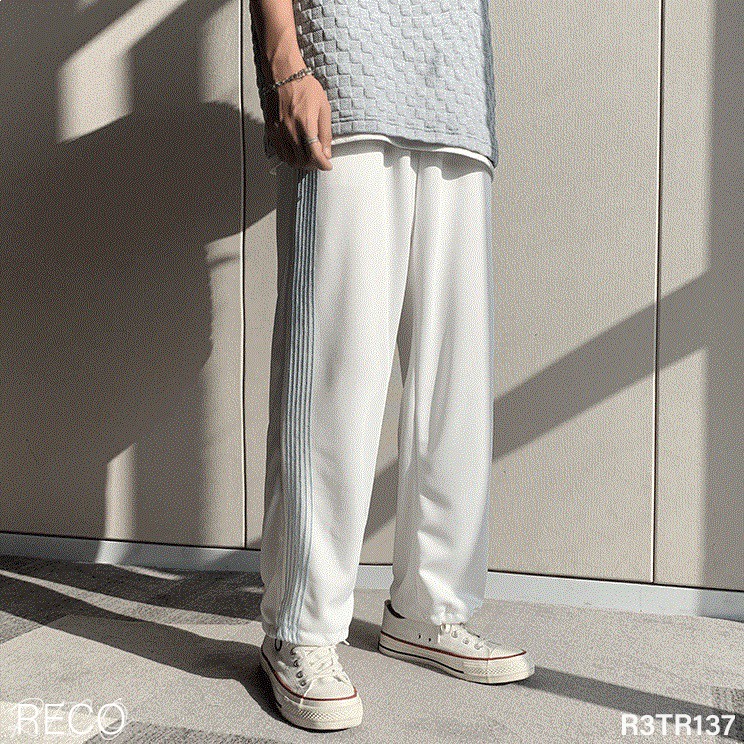 Quần vải nam nữ Hàn Quốc cao cấp dáng rộng Trousers Loose R3TR137