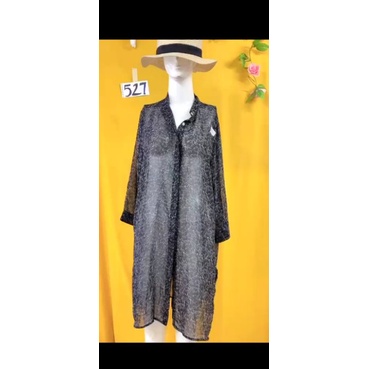 đầm sơmi xuyên thấu freesz. S527