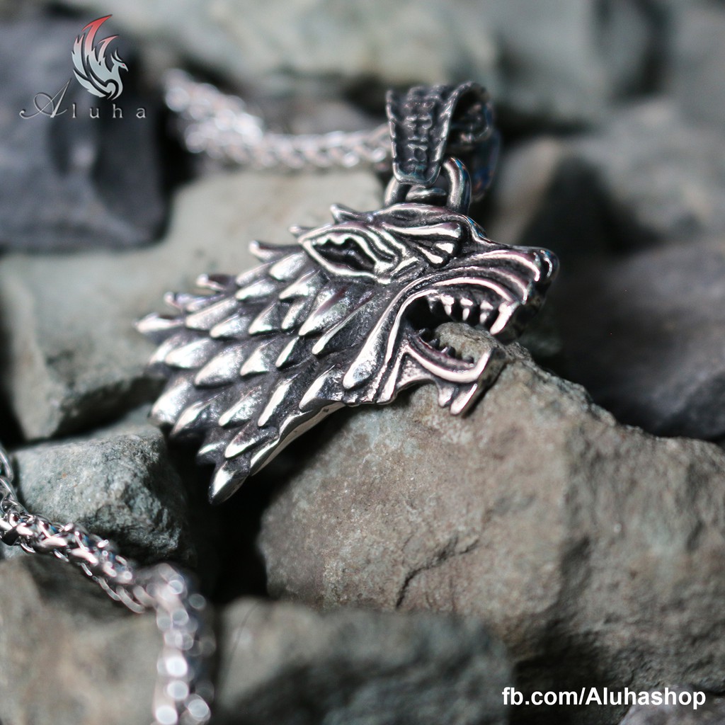 Dây chuyền Titan Gia Huy nhà Stark - NL088 - Aluha