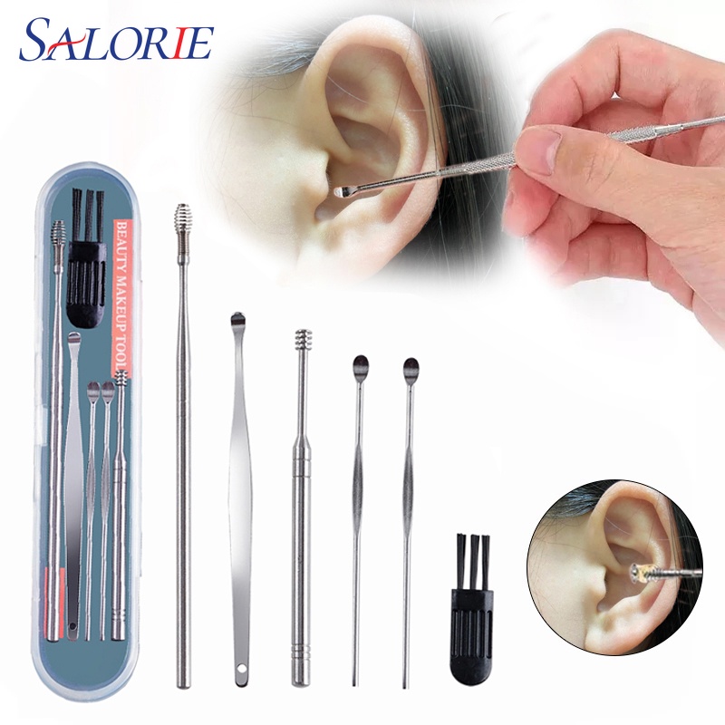 Set 5 Dụng Cụ Lấy Ráy Tai Chuyên Dụng