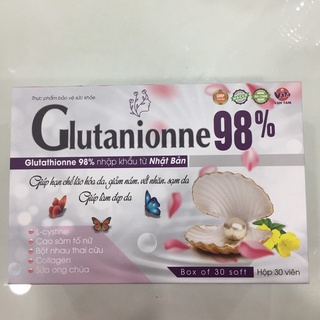 Viên uống glutathion 98% - hộp 30 viên