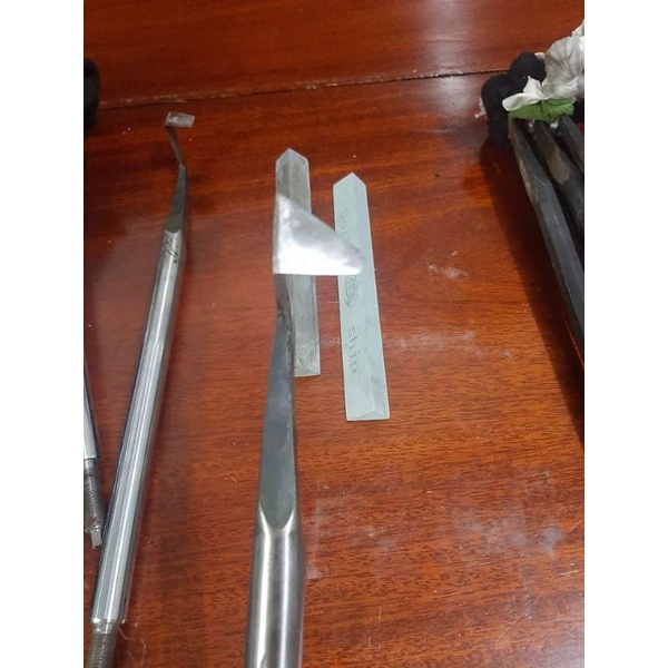 2 dao cạo mủ cao su ty xe + chốt tăng