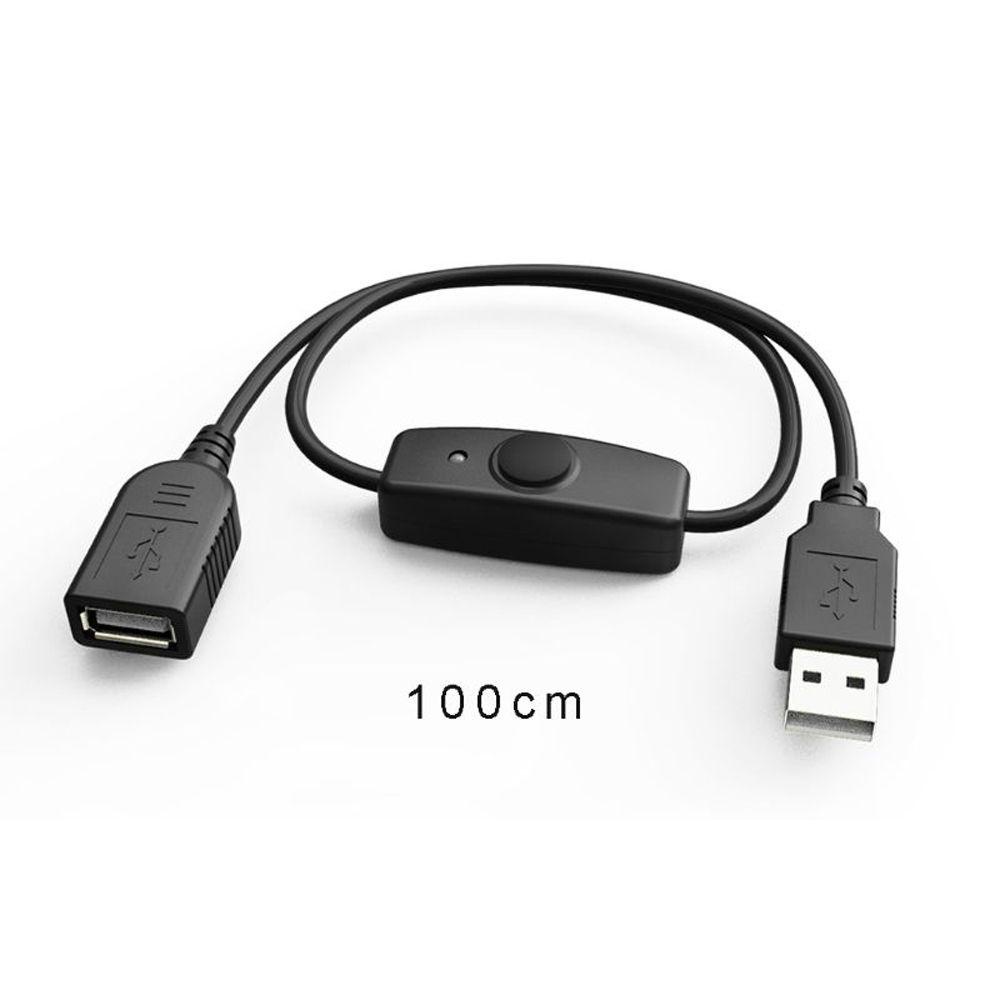 Cáp Nối Dài USB 2.0 Tích Hợp Quạt Và Đèn LED Tiện Dụng