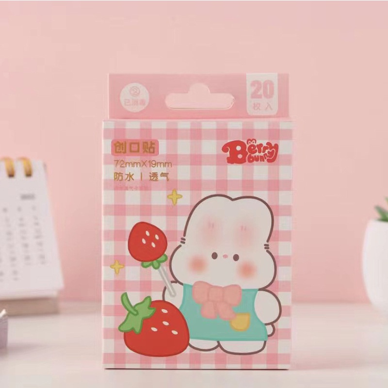 Băng Dán Cá Nhân Urgo Hộp 20 Miếng Hoạt Hình Nhiều Mẫu Dễ Thương