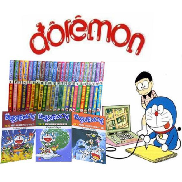 Combo 6 quyển truyện tranh Doraemon dài - được chọn tập