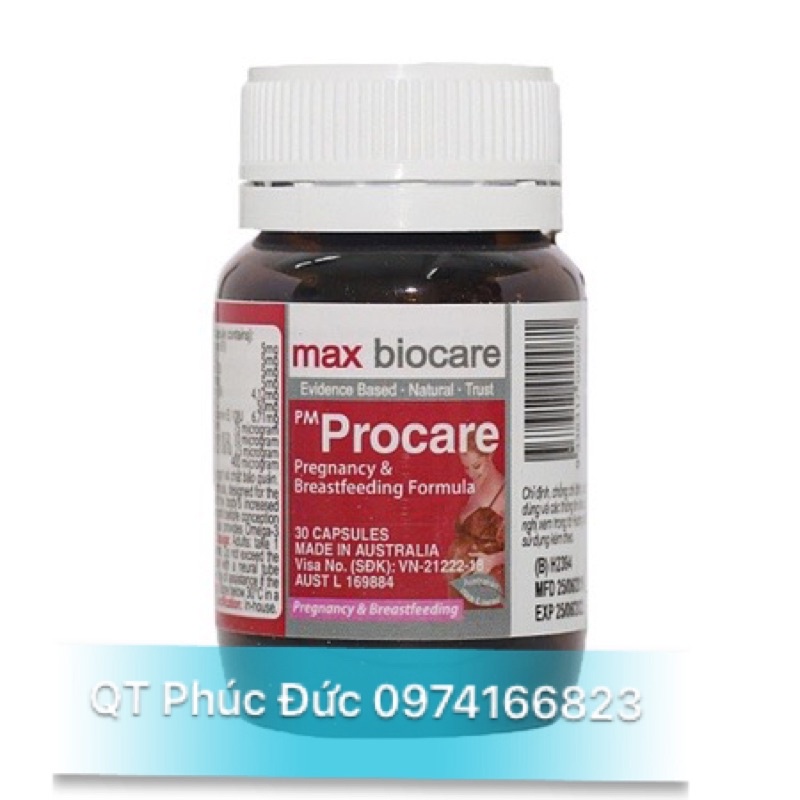 ✅✅PM Procare /PM Procare Diamond vitamin tổng hợp cho bà bầu ,phụ nữ mang tjai và cho con bú