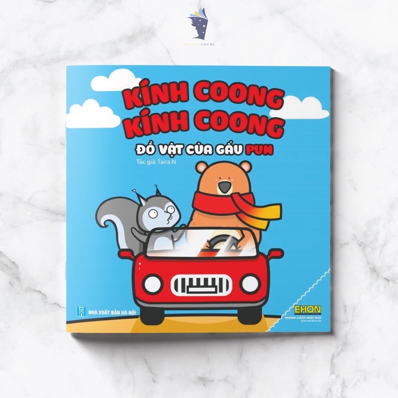 Sách - bộ 6 cuốn Ehon kích thích thị giác - âm thanh cho trẻ sơ sinh
