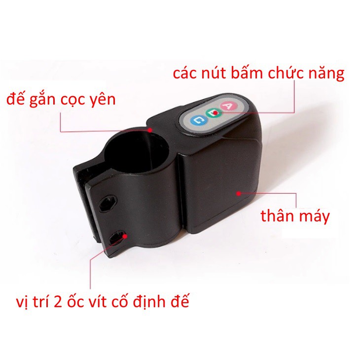 chống trộm xe đạp siêu thanh