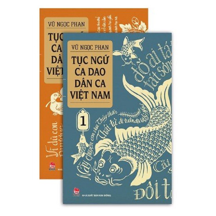 Sách - Tục ngữ-ca dao-dân ca Việt Nam (bộ 2 quyển)