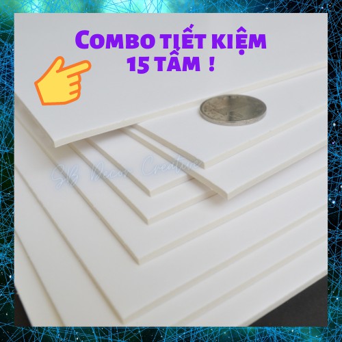 Bìa mô hình Fomex   Độ dày 2mm- 3mm / 5mm-8mm