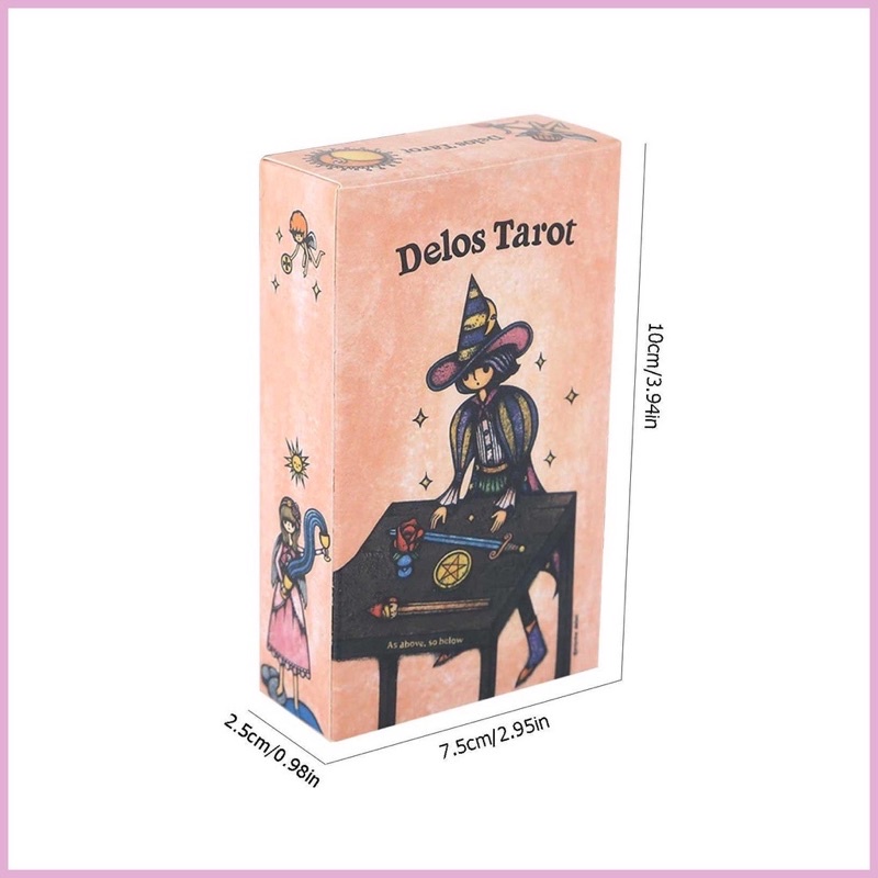 Bài Tarot Delos Tarot phong cách Hàn Quốc