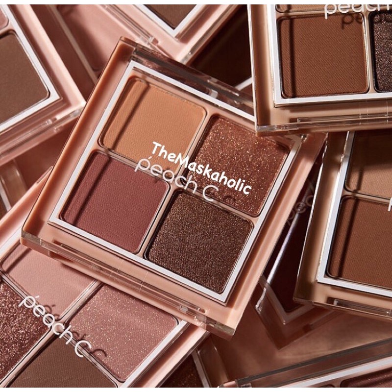 Bảng Phấn Mắt 4 Màu Peach C Eye Shadow Palette
