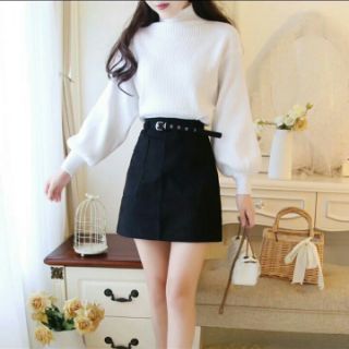 Áo len tay bồng