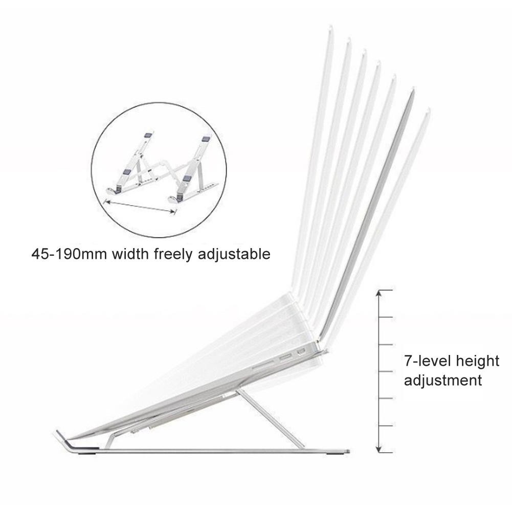 Giá Đỡ Laptop 7 Cấp Độ Bằng Hợp Kim Nhôm Có Thể Điều Chỉnh Độ Cao | BigBuy360 - bigbuy360.vn