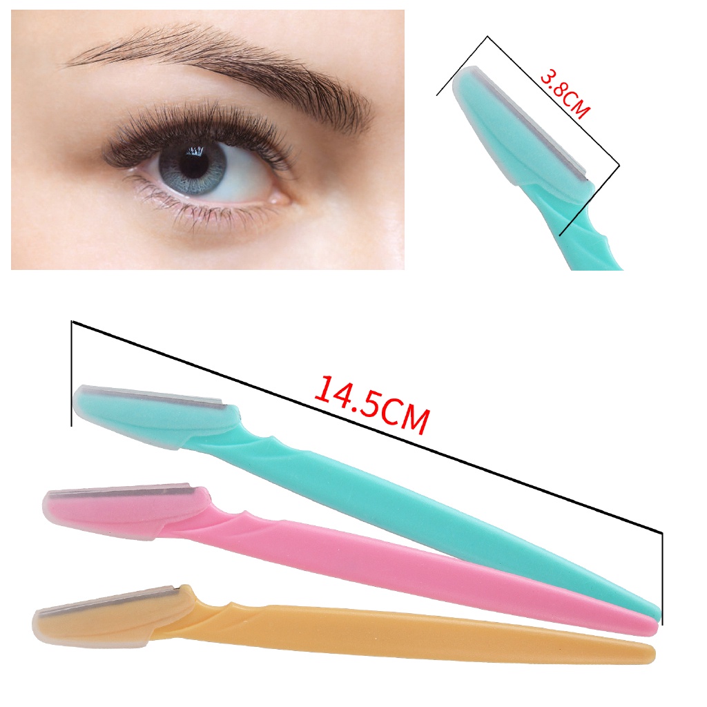 Set 6 Dao Cạo Lông Mày Tiện Dụng Chất Lượng Cao