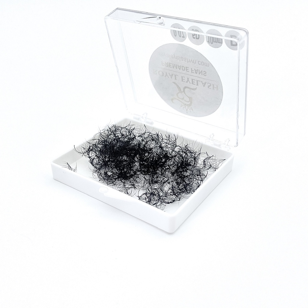 Mi Fans Sẵn  5D ROYAL EYELASH Lông Chồn Cao Cấp /  500 - 1000 fans / C,CC,D /0.07