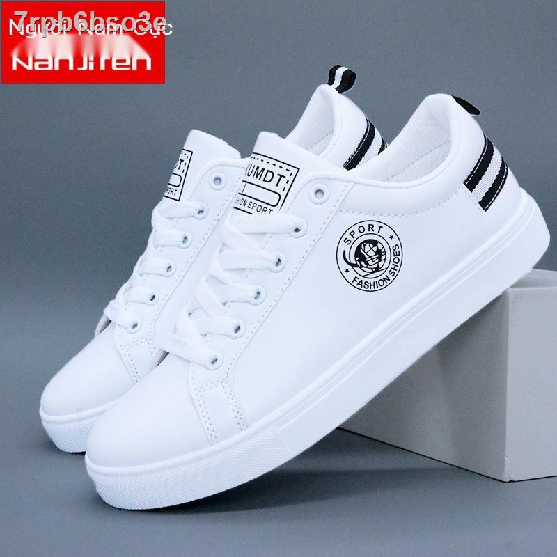 ( rẻ mà chất lượng)Nam cực giày phiên bản hàn quốc của xu hướng nhỏ màu trắng thể thao thường tất cả các kết hợp mới thờ