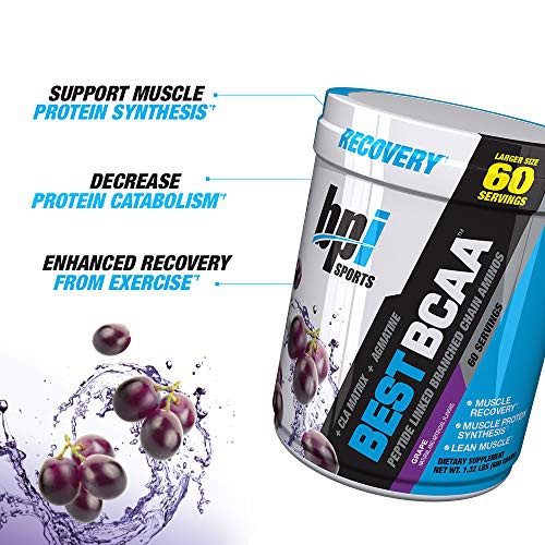 BPI BEST BCAA - PHỤC HỒI CƠ BẮP, HỖ TRỢ GIẢM MỠ (60 LẦN DÙNG)