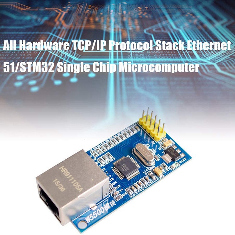W5500 Ethernet Network ule TCP / IP 51 / STM32 Microcontroller