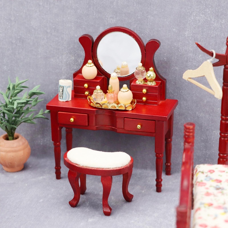 Nhà Búp Bê Mini Bằng Gỗ Có Khớp Nối Diy